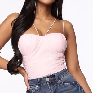Fashion Nova Pink Top
